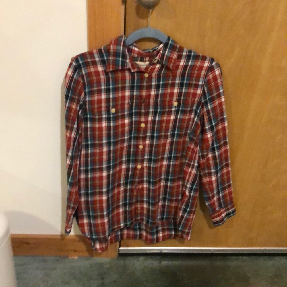 Ralph Lauren Denim and supply plaid shirt size XS